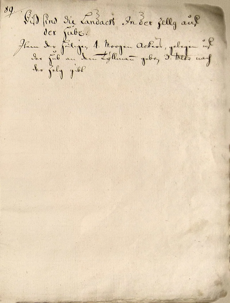 Originalseite 6 des Zinsbuchs von 1515