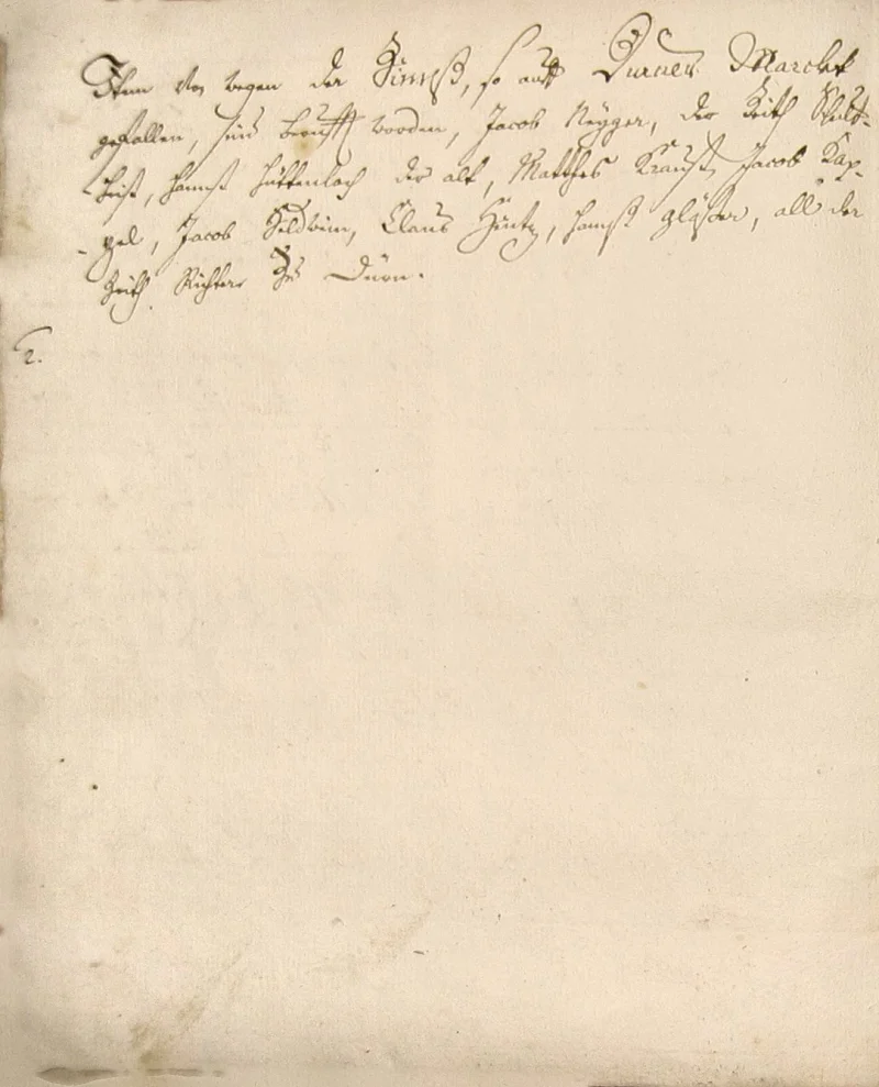 Seite 4 der Copia, der späteren Abschrift der Zinsbücher von 1511 und 1515
