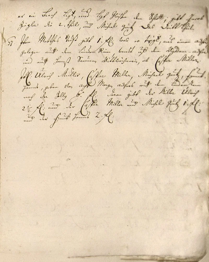 Seite 25 der Copia, der späteren Abschrift der Zinsbücher von 1511 und 1515