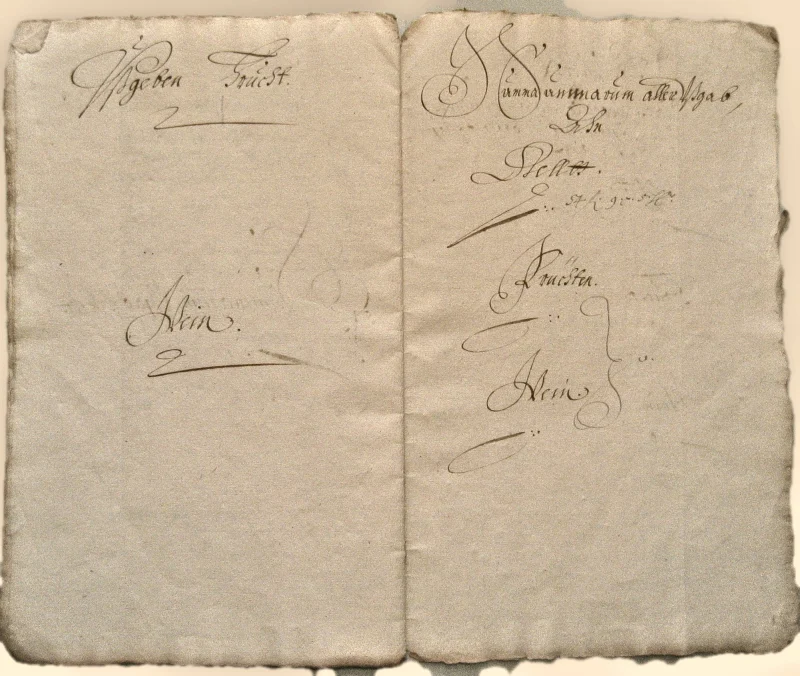 Originalseite der Almosen- und Heiligenrechnungen von Kieselbronn, Aufnahme 12 von 150 (IMG_0882).