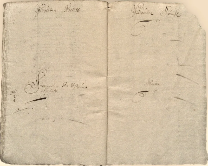 Originalseite der Almosen- und Heiligenrechnungen von Kieselbronn, Aufnahme 45 von 150 (IMG_0930).