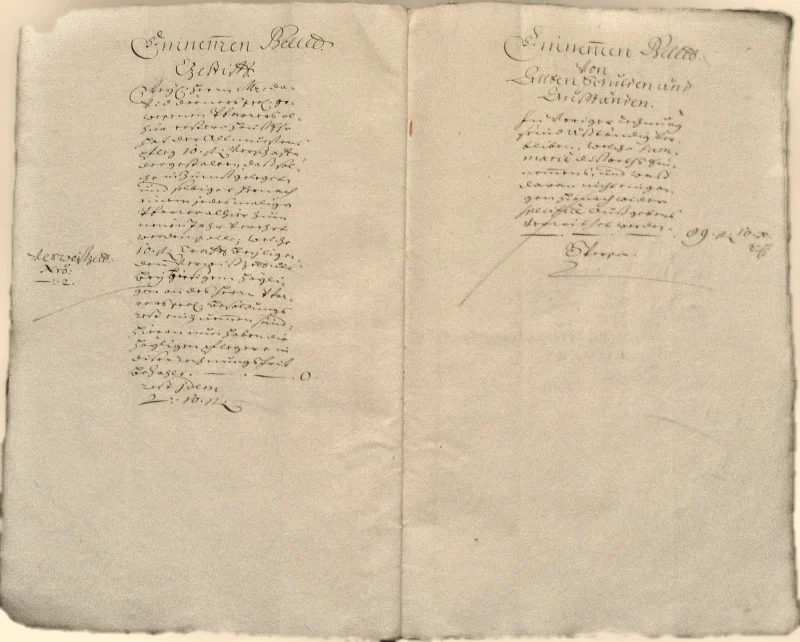 Originalseite der Almosen- und Heiligenrechnungen von Kieselbronn, Aufnahme 54 von 150 (IMG_0939).