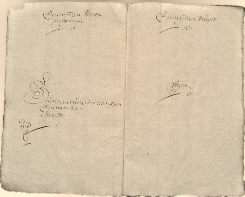 Originalseite der Almosen- und Heiligenrechnungen von Kieselbronn, Aufnahme 55 von 150 (IMG_0940).