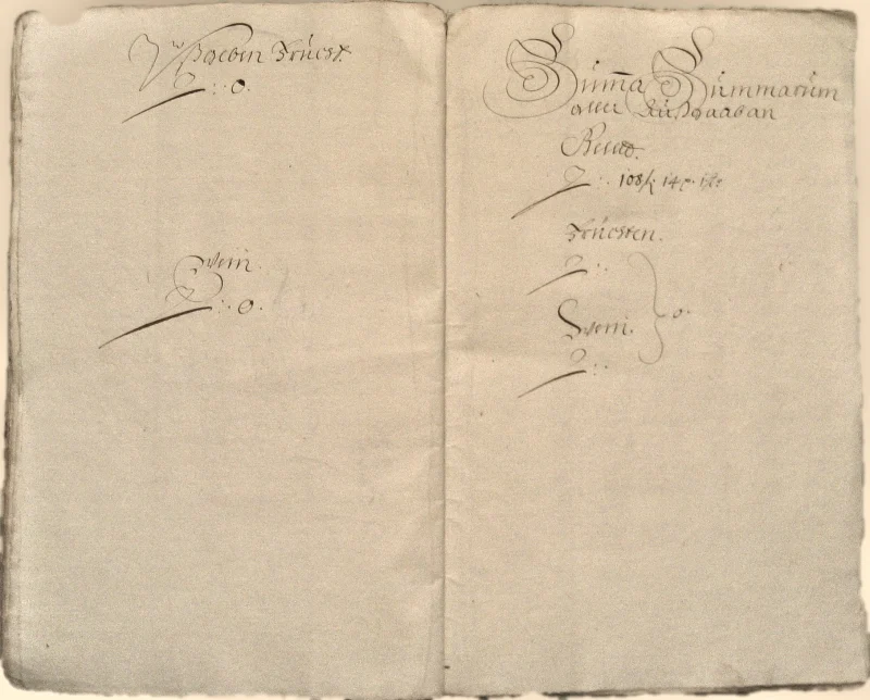 Originalseite der Almosen- und Heiligenrechnungen von Kieselbronn, Aufnahme 65 von 150 (IMG_0950).