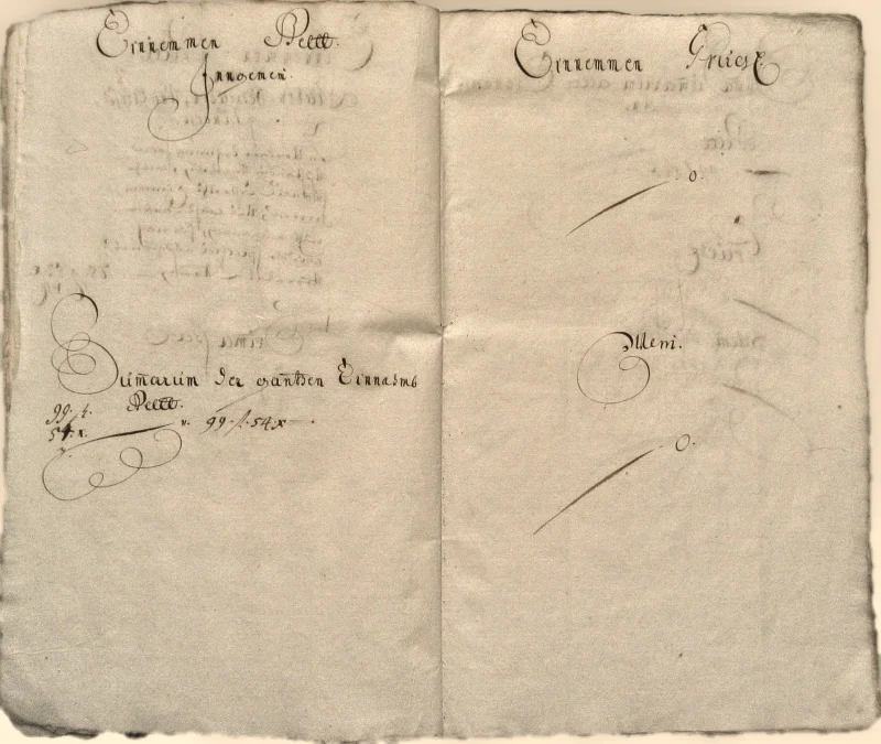 Originalseite der Almosen- und Heiligenrechnungen von Kieselbronn, Aufnahme 82 von 150 (IMG_0967).