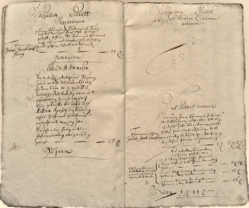 Originalseite der Almosen- und Heiligenrechnungen von Kieselbronn, Aufnahme 84 von 150 (IMG_0969).