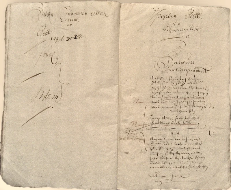 Originalseite der Almosen- und Heiligenrechnungen von Kieselbronn, Aufnahme 108 von 150 (IMG_0993).
