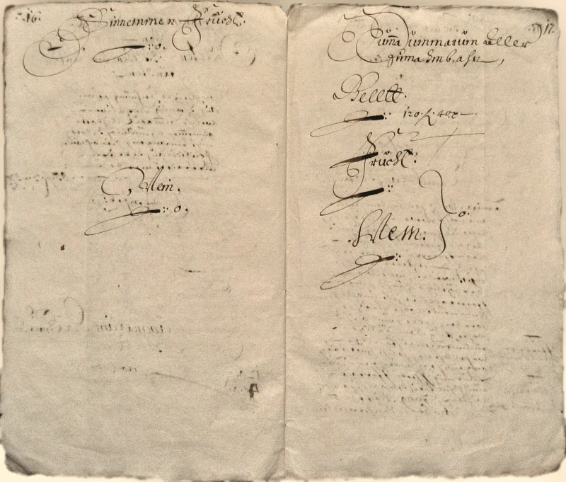 Originalseite der Almosen- und Heiligenrechnungen von Kieselbronn, Aufnahme 127 von 150 (IMG_1012).