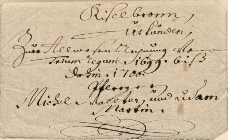 Originalseite der Almosen- und Heiligenrechnungen von Kieselbronn, Aufnahme 138 von 150 (IMG_1023).