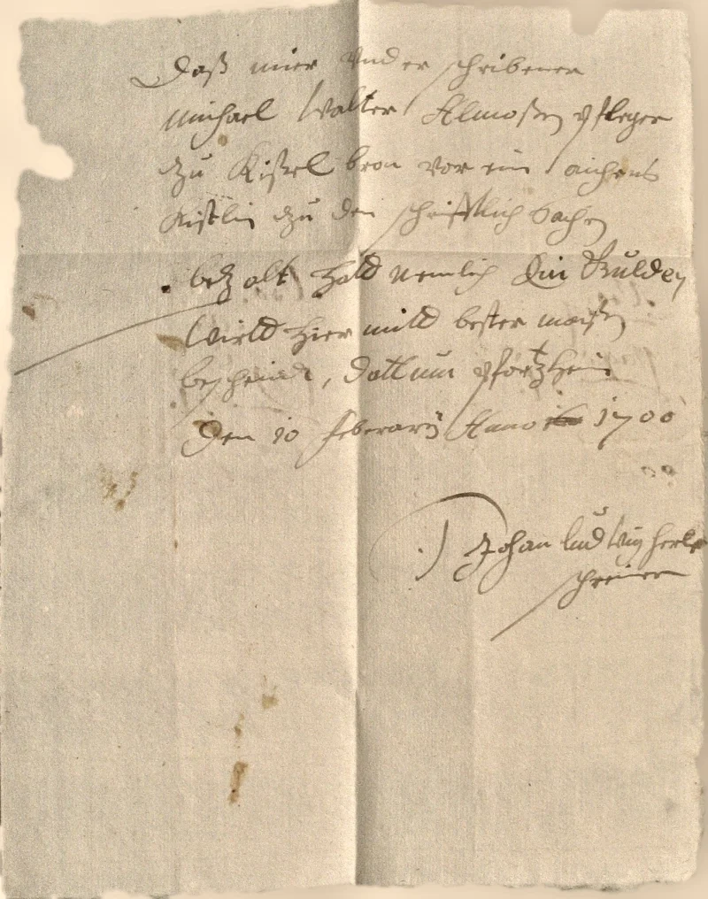 Originalseite der Almosen- und Heiligenrechnungen von Kieselbronn, Aufnahme 143 von 150 (IMG_1028).