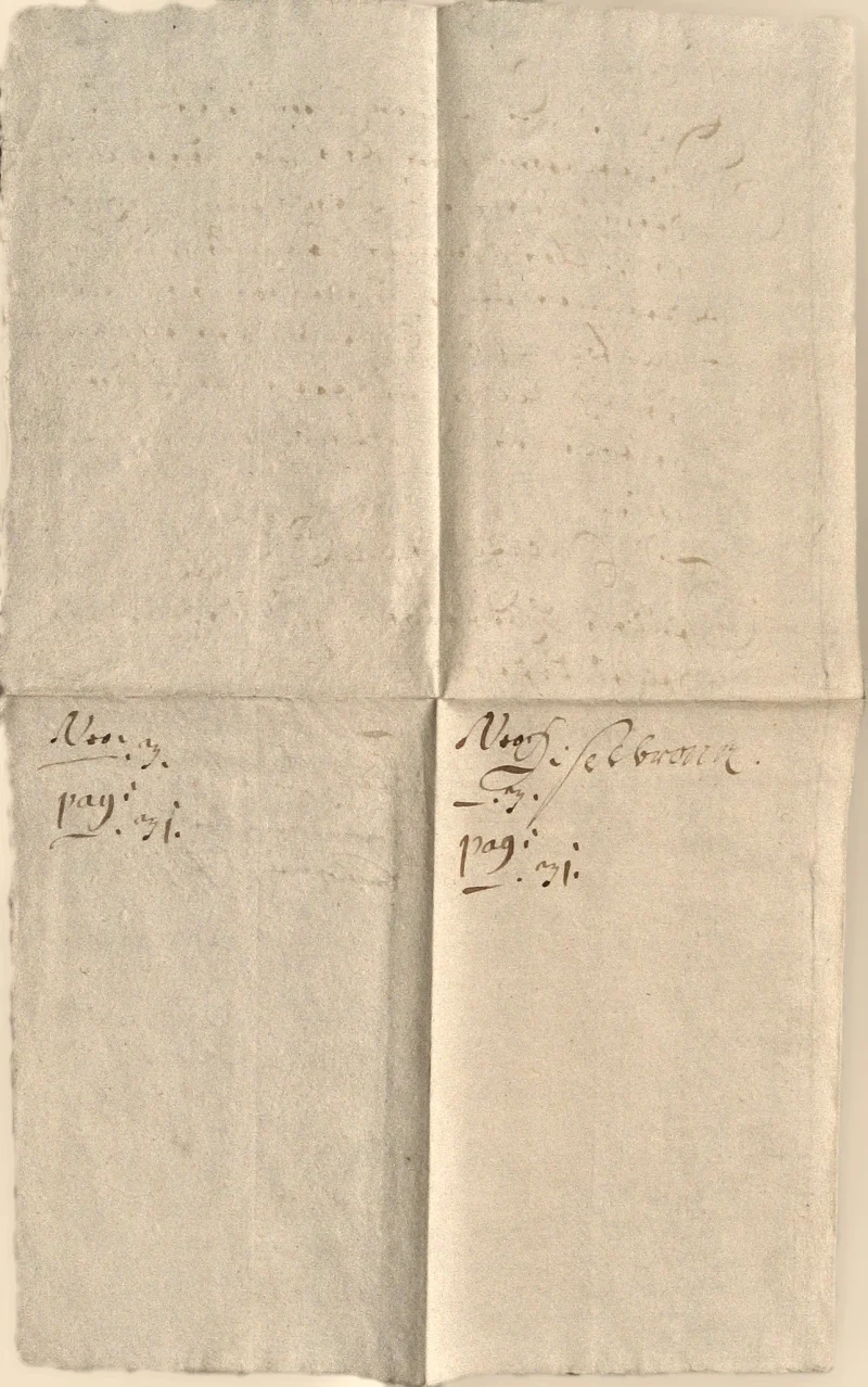 Originalseite der Almosen- und Heiligenrechnungen von Kieselbronn, Aufnahme 144 von 150 (IMG_1029).