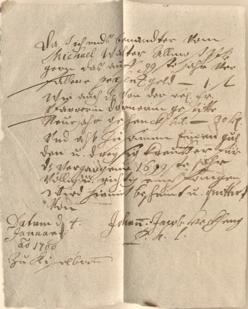 Originalseite der Almosen- und Heiligenrechnungen von Kieselbronn, Aufnahme 147 von 150 (IMG_1032).