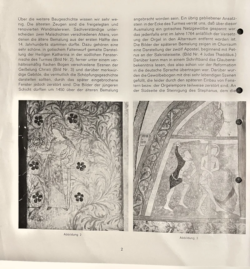 Seite 2 der Sondernummer des Heimatboten von 1963 mit Text und Abbildungen.